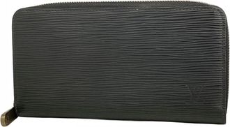 Louis Vuitton Noir Long Wallet (Bi-Fold) (Pre-Owned)