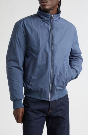 BOSS Clase Bomber Jacket in Open Blue at Nordstrom, Size 36
