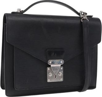 Louis Vuitton Pre-owned Vintage Epi Hand Bag - Dames - Vintage Handtas - Zwart - ONE Size - Leer - Vintage