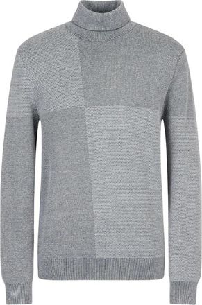A|X Armani Exchange Turtleneck Trui - Heren - Coltruien - Grijs - S - Truien & Vesten