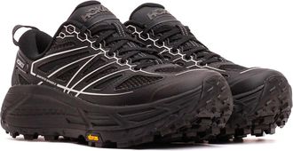 Hoka One One Mens Trainers Mafate Speed 2 Carbon Black Black-Carbon Upper: Synthetic Black/carbon Sneaker
