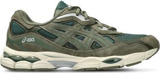 Asics Mens ASICS GEL-NYC - Running Shoes Green/Green/Tan Size 10.0