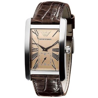 Emporio Armani AR0154 Klassiek Bruin Herenhorloge