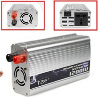 Trade Shop Trade Shop Traesio - Trade Shop - Inverter Potenza 1200 Watt Effettivi Convertitore Da 12v A 220v Trasformatore