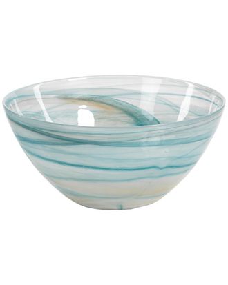 Zodax Lagoon 5.75In Tall Alabaster Glass Bowls