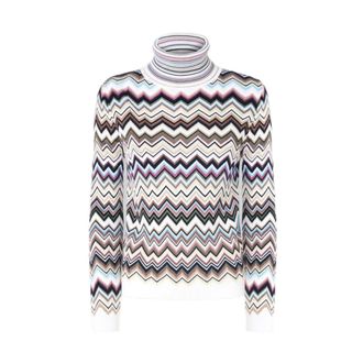 Missoni Dames, Truien, Veelkleurig, Maat: M Wol