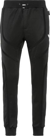 Philipp Plein Joggingbroek - Heren - Sweatpants - Zwart - 3XL - Katoen - Broeken