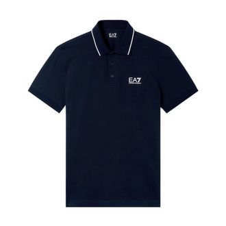 Emporio Armani Polo Core Identity - Heren - Polos - Blauw - 2XL - Katoen - Tops