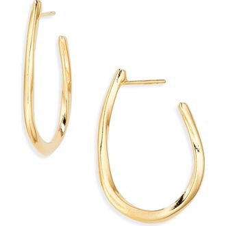 Panacea Teardrop Hoop Earrings in Gold at Nordstrom Rack, Size One Size Oz