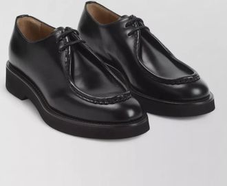 Churchs leather derby shoes