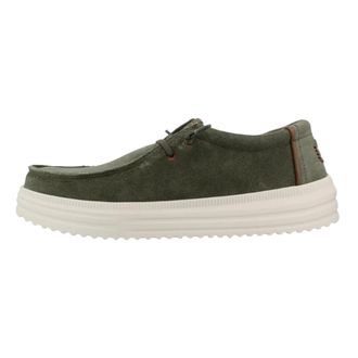 Hey Dude Rev Suede - Heren - Sneakers - Groen - 44 EU - Katoen - Schoenen
