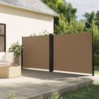 vidaXL Toldo Lateral Retr&aacute;ctil Gris Taupe 180x1200 Cm Vidaxl