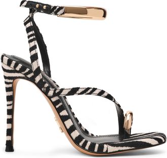 Steve Madden Tia-Z Sandal ZEBRA