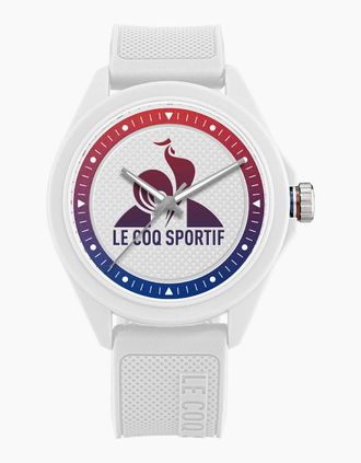 Le Coq Sportif Mens Homme Monochrome Digital Watch - White - Size: ONE size