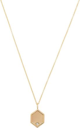 Lizzie Mandler 18K Yellow Gold Diamond Necklace - Womens - 18kt Yellow Gold
