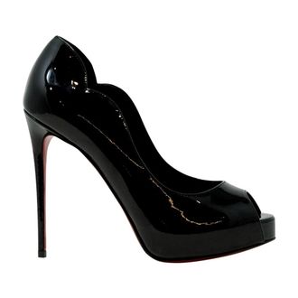 Christian Louboutin Pumps, female, Black, 4 UK, Hot Chick Alta 120 Pumps