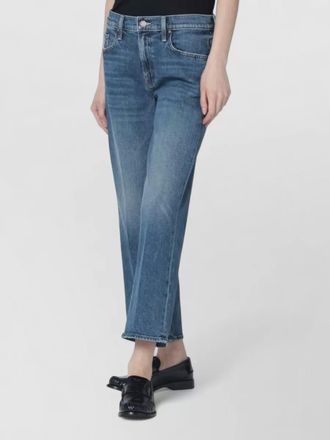 Mother denim straight-leg jeans
