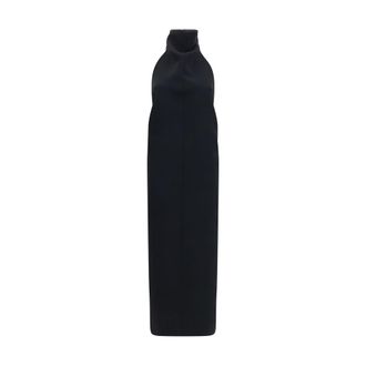 Khaite Black Polyester Cocktail Womens Dress