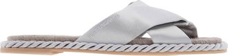 Ferragamo Ferragamo Elvira Rope-Trim Slide Sandals, Size 7 C