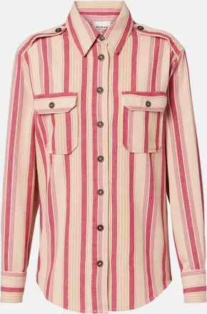Isabel Marant Camisa Gelva de algod&oacute;n a rayas