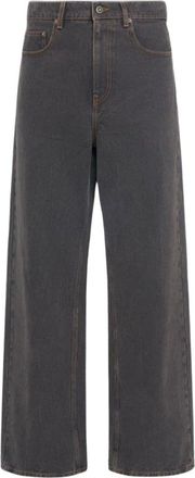 Golden Goose Jeans Larghi Denim Usato - - Jeans - Uomo - Nero - W33