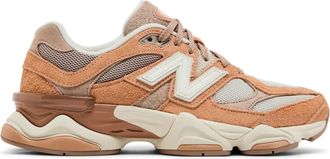 New Balance 9060 Unisex Sneakers, Flat Taupe Copper Orange, 7.5 Women/6 Men