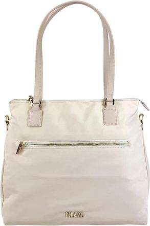 Alviero Martini 1A Classe Breeze Nylon Shopper/Zaino c/Tracolla - Dames - Schoudertassen - Beige - ONE Size - Nylon - Tassen