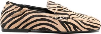 Ash Ash, Schoenen, Dames, Veelkleurig, 36 EU, Leer, Barkley Loafers