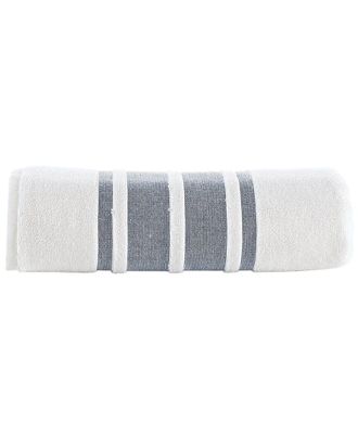 Brooks Brothers Contrast Border Bath Towel