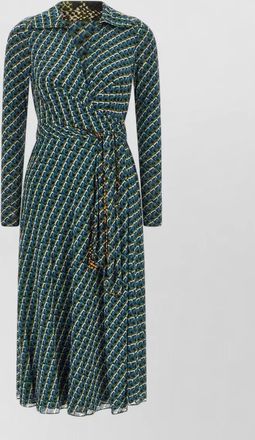 Diane Von F&uuml;rstenberg phoenix reversible midi dress
