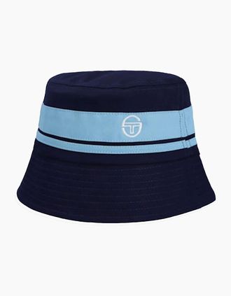 Sergio Tacchini Mens Sergio Tacchini Newsford Bucket Hat Maritime Blue/Baltic Sea - Navy - Size: ONE size