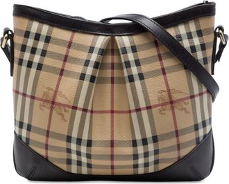 Burberry Pre-owned Burberry Haymarket Check Coated Canvas Hartham Crossbody Ladies 8AM6YAD1RL3TZ6I0