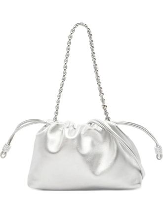 Loewe 2020s medium Flamenco bucket-tas - Zilver