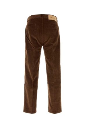 Ami Cotton Corduroy Trousers - Brown