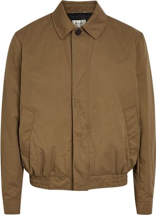 Saint Laurent Quilted Cotton Jacket - Taupe - XL