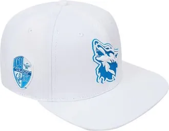 Pro Standard Mens Pro Standard White Cheyney Wolves Mascot Evergreen Wool Snapback Hat at Nordstrom