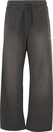 Golden Goose Wide-Leg Cotton Pants with Drawstring