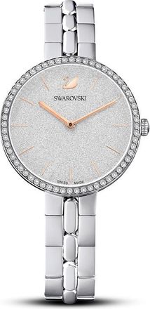 Swarovski Cosmopolitan Bracelet Watch, 40mm in Silver at Nordstrom