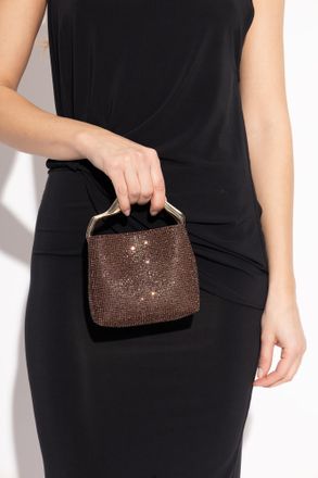 Cult Gaia Solene Mini Handbag, Womens, Brown