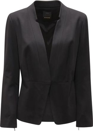 Pinko Biblioteca Wo Jacket - Dames - Blazers - Zwart - XL - Jassen
