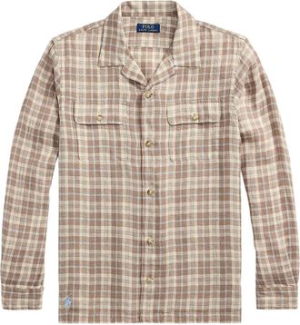 Polo Ralph Lauren Linnen overhemd - Beige