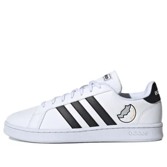 adidas neo Grand Court White Black FY3022
