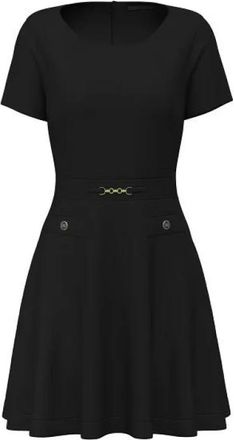 Guess Wanda Flare Chain Dress - - Dresses - Donna - Nero - XS