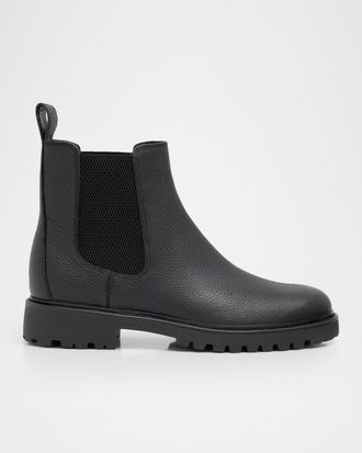 Vince Men & apos;s Dave Leather Chelsea Boots