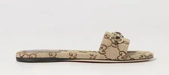 Gucci Sandali mules in tessuto jacquard GG con dettaglio Horsebit