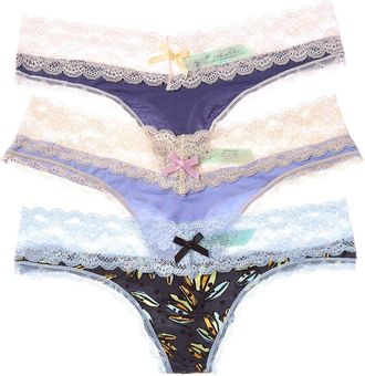 Honeydew Intimates Set Of 3 Ahna Thong