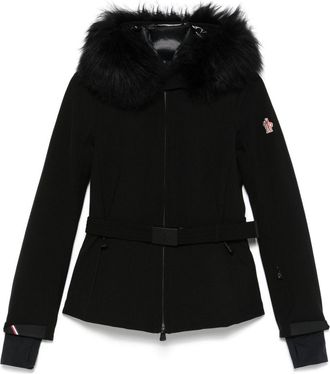 Moncler Bauges Puffer Jacket - Womens - Elastane/Polyamide/Viscose/Feather