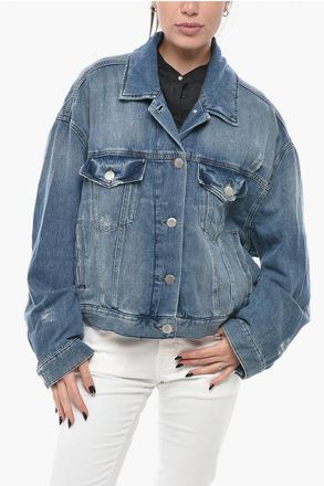 Pinko Mid-Wash Denim Jacket size M