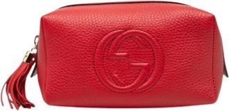 Gucci Pre-owned Soho Pouch - - Pre-owned - Donna - Rosso - ONE SIZE