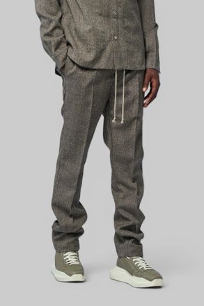 Rick Owens Pantaloni - Drawstring Slim Long